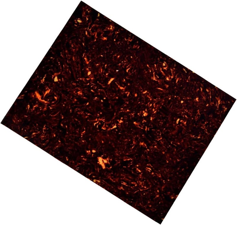 ROZILO Dark Tortoise 20x25cm Acoustic Guitar Self Adhesive Pickguard Blank Material Scratch Plate Sheet - Image 1